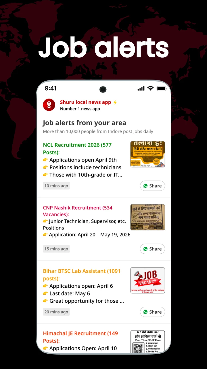 Shuru App: Local News & Videos screenshot